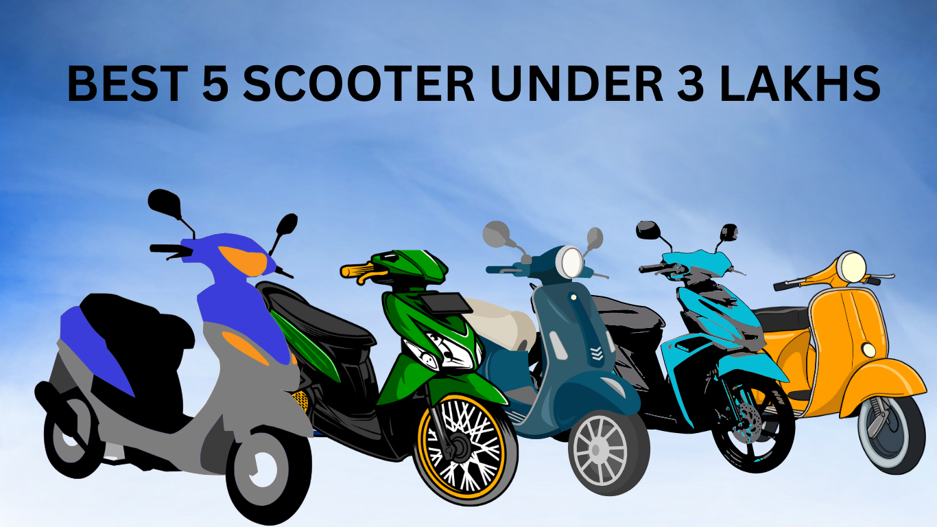 Best 5 scooter under 3 lakhs